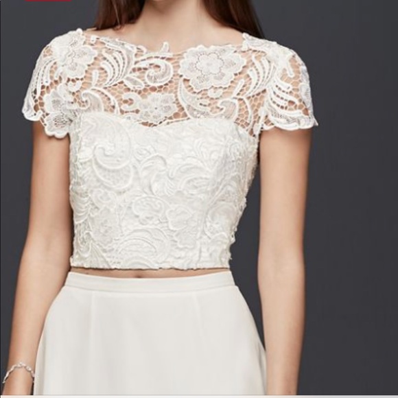 david's bridal pants set